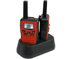 EVOLVEO FreeTalk 2W, PMR radio with 0.5 and 2W output, red and juodas