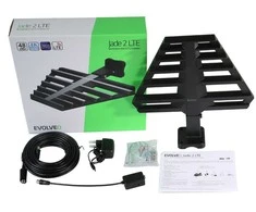 RTV antena „Evolveo Jade 2“ su aktyvia išorine antena, DVB-T2 filtrais, LTE, 4G, 5G