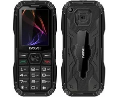 „EVOLVEO MaxPhone A1“, mygtukinis dviejų SIM kortelių telefonas, juodas