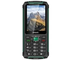 Mobilusis telefonas Evolveo StrongPhone W4 neperšlampamas wytrzymały telefon Dual SIM juoda-žalia