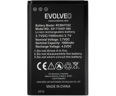 Originali EVOLVEO 1000 mAh baterija, skirta EasyPhone FP,FS