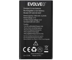 Originali EVOLVEO 1700 mAh baterija skirta EasyPhone XO
