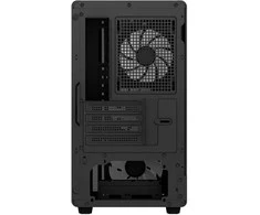 „EVOLVEO Panthera“, mATX korpusas, 6x ARGB 120 mm ventiliatoriai, medinis priekinis skydelis + stiklinis šoninis skydelis