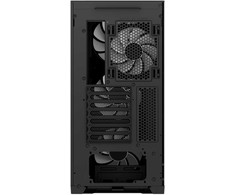 „Evolveo Rhino“ korpusas, eATX/ATX korpusas, 4 x ARGB ventiliatoriai 120 mm, grūdinto stiklo šoninė panelė + tinklelio priekinė panelė