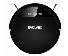 EVOLVEO RoboTrex H6, robotas dulkių siurblys, vandens valymas, įkrovimo stotelė, juoda