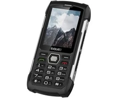 Mobilusis telefonas Evolveo StrongPhone H1 neperšlampamas wytrzymały telefon Dual SIM juodai-sidabrinis