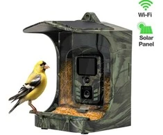 Evolveo StrongVision BirdFeeder Inteligentne karmnik dla ptaków su kamera i panelem słonecznym