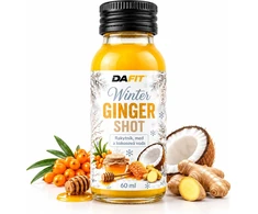 Extrifit Dafit žieminis imbierinis šotas 60 ml su šaltalankių ir kokosų vandeniu