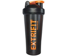 Šakotuvas Extrifit Shaker 600 ml juodas, oranžinis logo