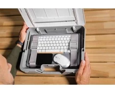 Fellowes | Breyta 2in1 Nešiojamas kompiuteris Carry Case/Nešiojamas kompiuteris Riser | 384 x 308 x 89 mm | Juodas