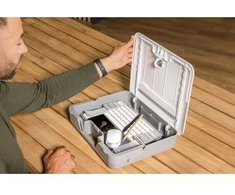 Fellowes | Breyta 2in1 Nešiojamas kompiuteris Carry Case/Nešiojamas kompiuteris Riser | Juodas | 384 x 308 x 89 mm