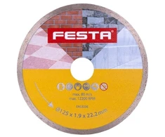 Šakotuvas Festa diamond disc O 125 x 2 x 22,2 mm