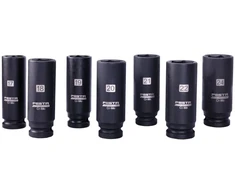 FESTA INDUSTRY Set of Extended 1/2" Cr-Mo Socket Heads