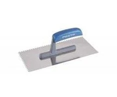 Festa Nerūdijantis plienas smoother, tooth 6 mm, 280 x 130 mm, wooden handle