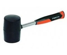 Guminis plaktukas metaliniu kotu 90mm 1025g FESTA 19290