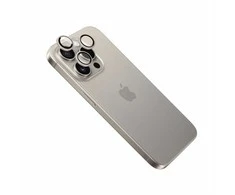 Fixed Fiksuotas fotoaparato stiklas | Apple | iPhone 16 Pro / 16 Pro Max | Grūdintas stiklas | Natūralus titanas