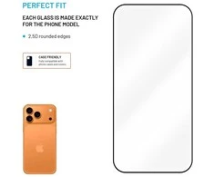 Fixed Fiksuota ekrano apsauga | Apple | iPhone 17 Pro Max | Stiklas | Juodas