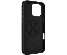 Dėklas Fixed Fiksuota MagLeather | Galinis viršelis | Apple | iPhone 16 Pro Max | Oda | Juodas