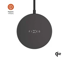 Įkroviklis Fixed Įkroviklis bezprzewodowa FIXED MagPad Slim su obsługą Qi2, MagSafe, 15W, juoda