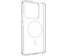 Dėklas Fixed FIKSUOTAS „MagPure“ galinis dangtelis su „Magsafe“ palaikymu, skirtas „Xiaomi 14T“, skaidrus