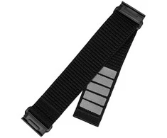 Fixed Ištaisyta | Sportiškas dirželis, skirtas Garmin QuickFit 22mm | 160-210 mm | Juodas | Nailonas