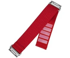 Fixed Ištaisyta | Sportiškas dirželis, skirtas Garmin QuickFit 22mm | 160-210 mm | Raudona | Nailonas