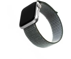 Dirželis nylonowy FIXED do Apple Watch 38/40/41mm, oliwkowy