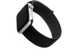 FIXED Nylon apyrankė skirta Apple Watch 38/40/41 mm juodos spalvos