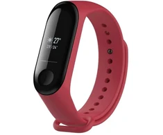Fixed fiksuotas silikoninis dirželis, skirtas Xiaomi Mi Band 3/4, rožinis