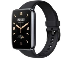 Fixed Fiksuotas | Silikoninis dirželis, skirtas „Xiaomi Mi Smart Band 7 Pro“ | Juodas