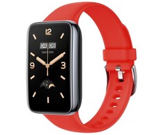 Fixed Dirželis silikonowy FIXED do Xiaomi Mi Smart Band 7 Pro, raudona