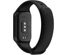 Fixed Silikonowy dirželis do opaski Xiaomi Smart Band 8 Active/9 Active, juoda