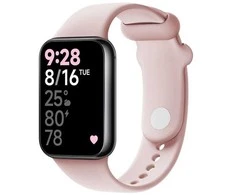 Fixed Silikonowy dirželis FIXED Silicone Strap pro Xiaomi Redmi Watch 5/4, Smart Band 9 Pro/8 Pro, rožinė