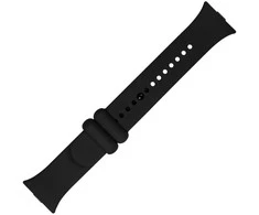 Fixed Silikonowy dirželis Silicone Strap pro Xiaomi Redmi Watch 5/4 Smart Band 9 Pro/8 Pro juoda