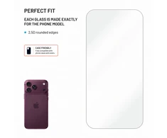 Fixed Fiksuotas ekrano apsauginis stiklas | Apple | iPhone 18 Pro Max/17 Pro Max | Grūdintas stiklas | Skaidrus