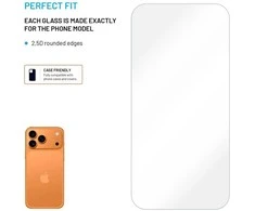 Fixed Fiksuota ekrano apsauga | Apple | iPhone 17 Pro Max | Grūdintas stiklas | Skaidrus | 2.5D