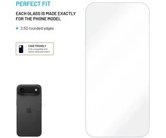 Fixed Fiksuota ekrano apsauga | Apple | iPhone Air | Grūdintas stiklas | Skaidrus | 2.5D