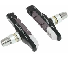 FORCE brake pads, juodas-pilkas-baltas 70mm
