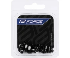 FORCE disc screws TORX 25, set of 12, juodas