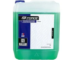 FORCE E-BIKE refill cleaner - 5l - žalias