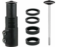 FORCE ECO - Fork extension 1 1/8''Al, juodas matt