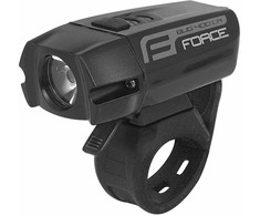 FORCE front light BUG-400 USB juodas