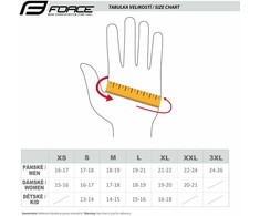 FORCE MTB ANGLE summer pirštinės, pink-juodas dydis XL