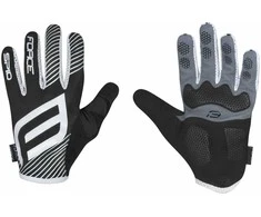 FORCE MTB SPID summer pirštinės, juodas dydis XXL