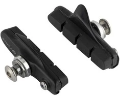 FORCE road brake pads replaceable, juodas 55mm
