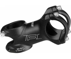 FORCE stem BASIC S4.6 31,8/70mm Al, juodas