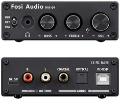 Stiprintuvas słuchawkowy Fosi Audio Tranzystorowy Fosi Audio Q4