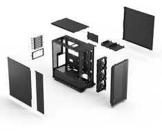 Fractal Design Case | Epoch | Juodas Solid | ATX