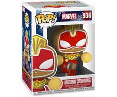 Funko POP Marvel: Holiday - Gingerbread Captain Marvel