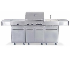 Palenisko ogrodowe G21 Grilis gazowy G21 Arizona, kuchnia BBQ Premium Line 6 palników + zawór redukcyjny Dovana